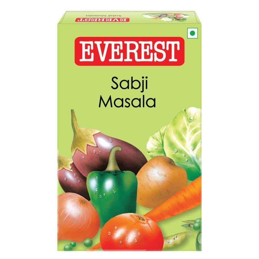 Asiatische Lebensmittel Online-Shop, Everest Sabji Masala, Gewürzmischung für Gemüsegerichte.