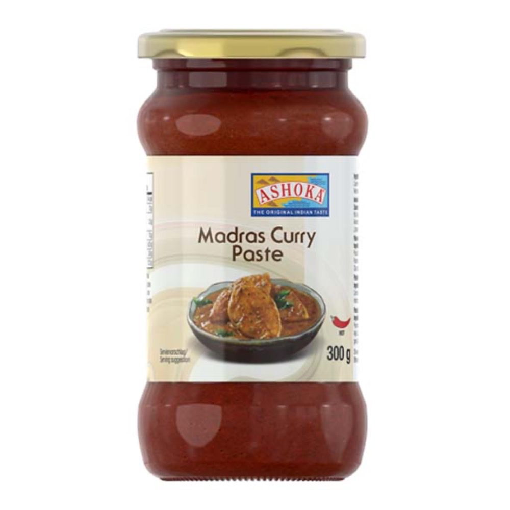 Asiatische Lebensmittel Online-Shop, Madras Curry Paste 300g.