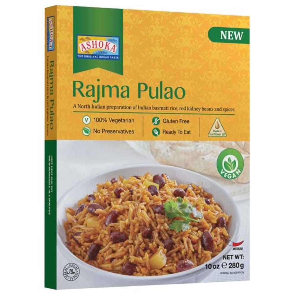 Asiatischer Rajma Pulao, vegetarisch, glutenfrei, vegan, fertig zum Verzehr.
