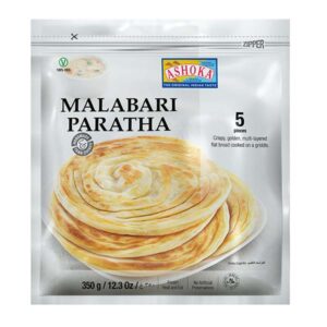Asiatischer Lebensmittel Online-Shop, Malabari Paratha, 5 Stück, indisches Fladenbrot.