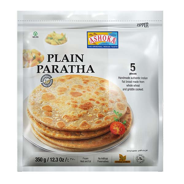 Asiatischer Lebensmittelladen - Frischer Paratha, 5 Stück, 350g.