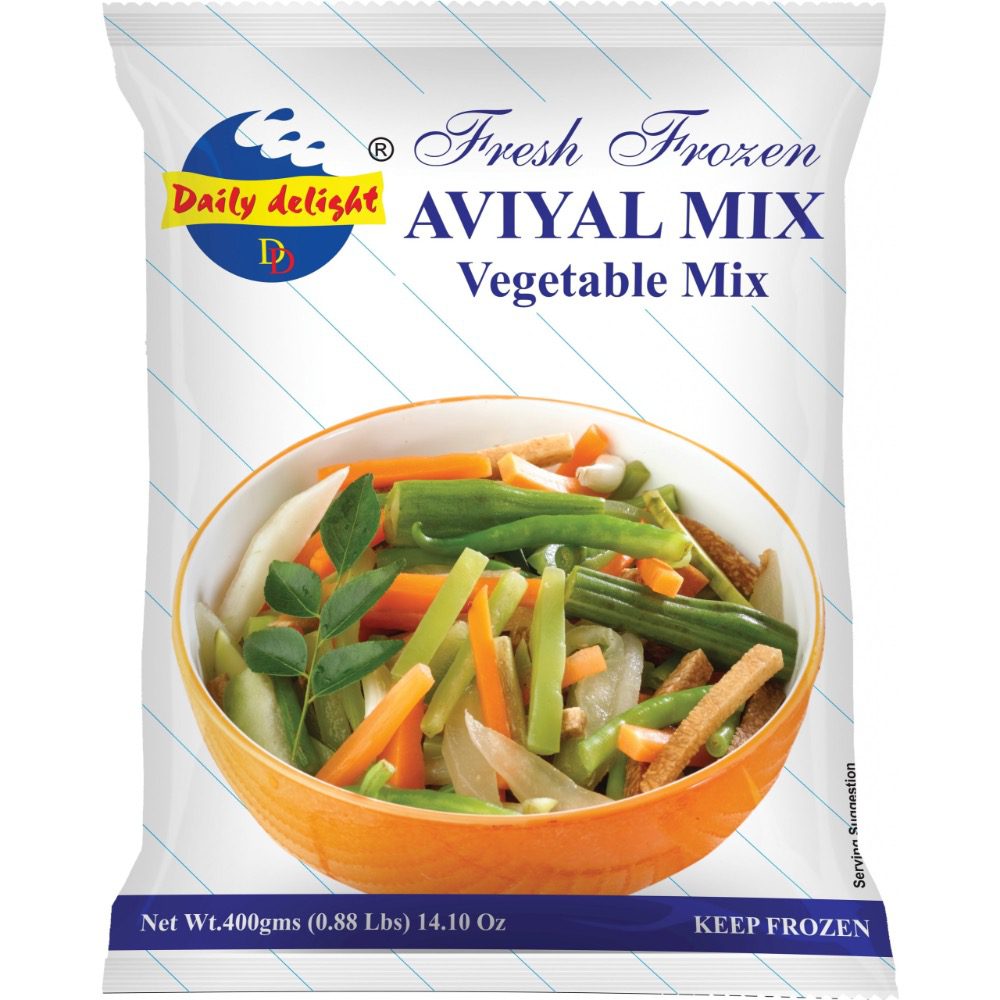 Asiatischer Lebensmittel Online-Shop, Gemüse-Mix in Verpackung.
