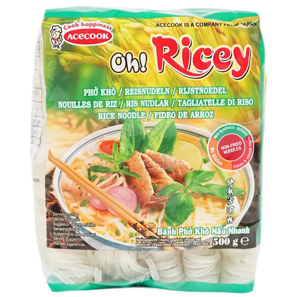 Reisnudeln für asiatische Gerichte, 200g, online im asiatischen Lebensmittel-Shop.