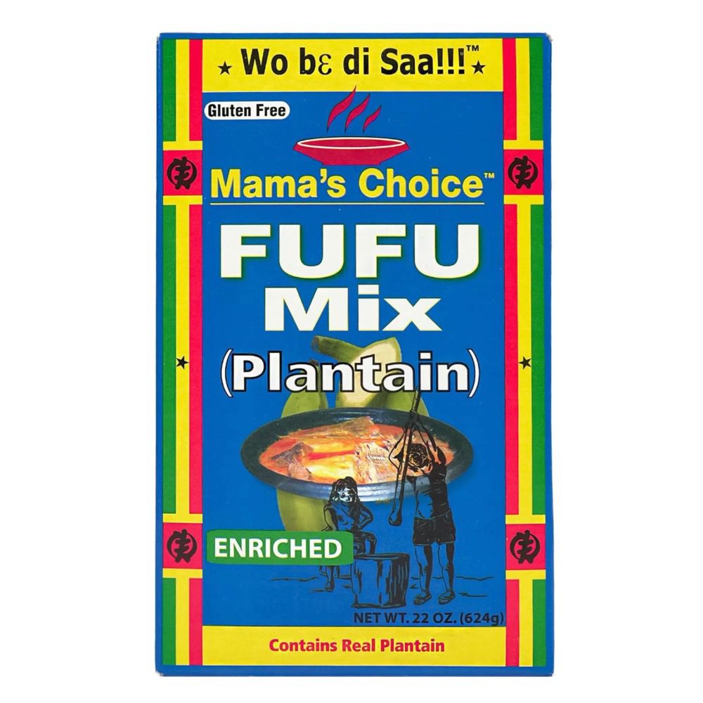 Fufu Mix Plantain, glutenfrei, asiatischer Lebensmittel Online-Shop.