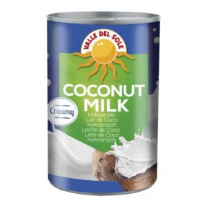 Kokosmilch-Dose für asiatische Lebensmittel Online-Shop.