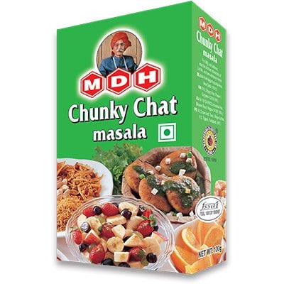 Asiatischer Lebensmittel Online-Shop, Chunky Chat Masala, Gewürzmischung für Snacks.