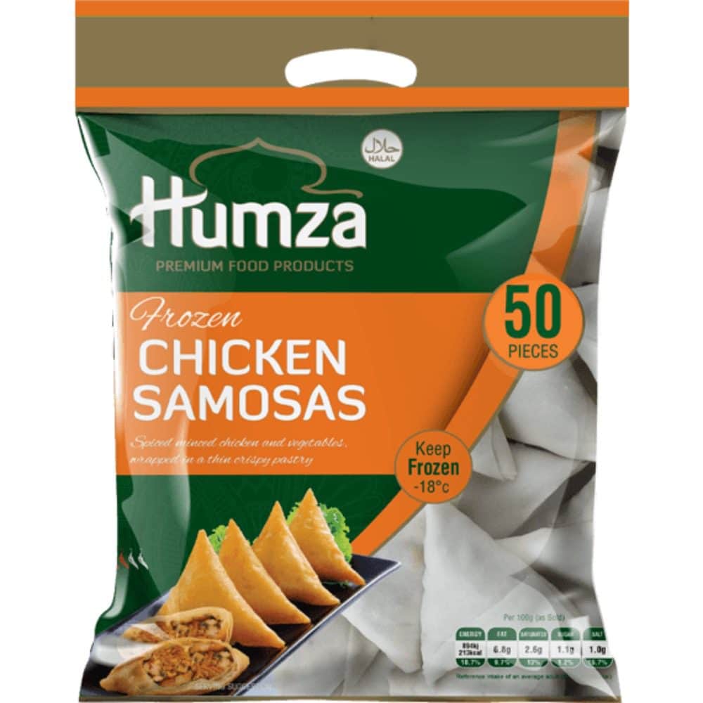 Asiatische Lebensmittel Online-Shop, HUMZA Hähnchen-Samosa 50St.