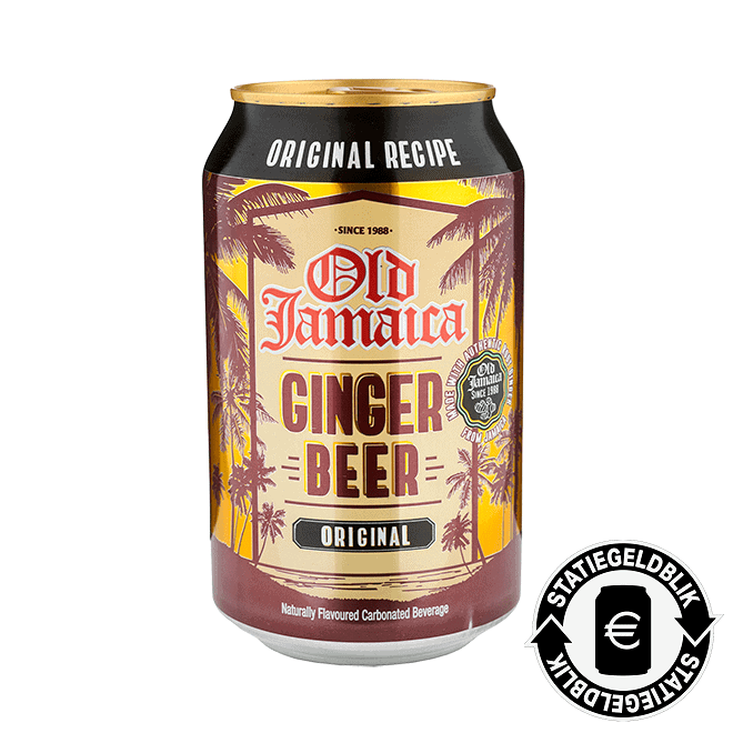 Asiatischer Lebensmittelladen, Original Ingwerbier 330ml mit Pfand.