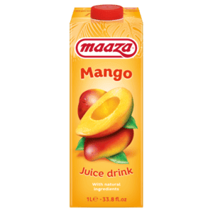 Maaza Mangosaft 1L, asiatischer Fruchtsaft, Mango, Getränke, Online-Shop.
