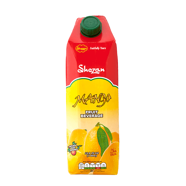 Asiatischer Mangosaft 1L, fruchtiges Getränk, tropischer Geschmack, asiatische Lebensmittel.