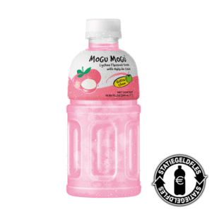 Mogu Mogu Litschi 320ml Getränk, asiatischer Lebensmittelladen, Fruchtgetränk, Litschi Geschmack.