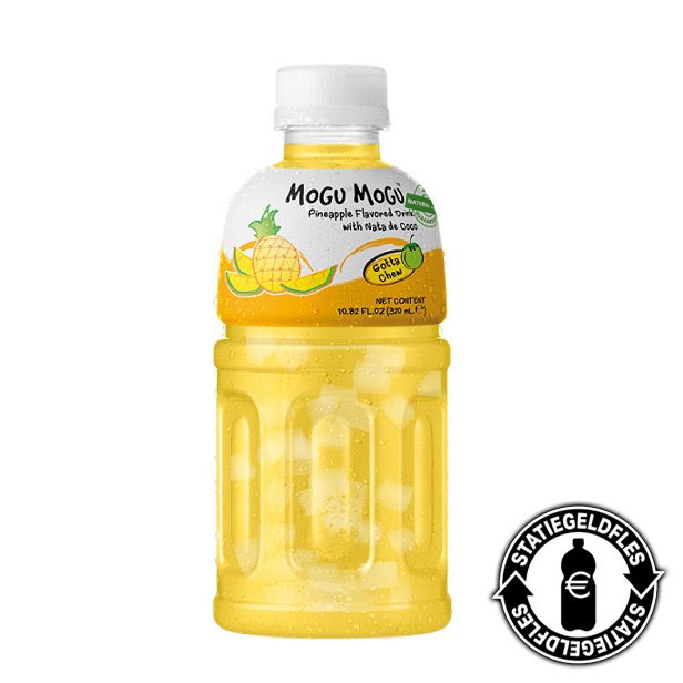 Asiatischer Mogu Mogu Ananas Getränk, 320ml, mit Ananasgeschmack, online kaufen.