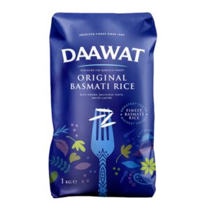 Asiatischer Basmati-Reis im Online-Shop, 1kg Packung, hochwertig.