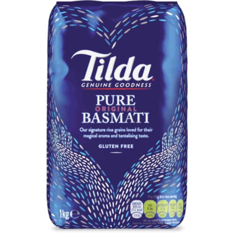 Tilda Basmatireis 1kg, glutenfrei, für asiatische Gerichte, Online-Shop.