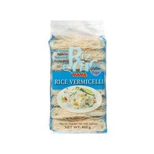Asiatische Reisnudeln, glutenfrei, 400g, MAMA Marke, asiatischer Lebensmittel Online-Shop.