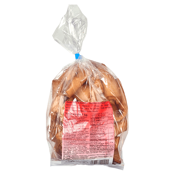 Asiatischer Lebensmittelladen, Cow Skin Rot 1Kg, asiatische Spezialität.