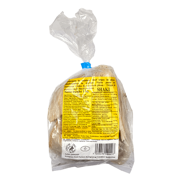 Asiatische Lebensmittel Online-Shop, Shaki 1kg in Verpackung.