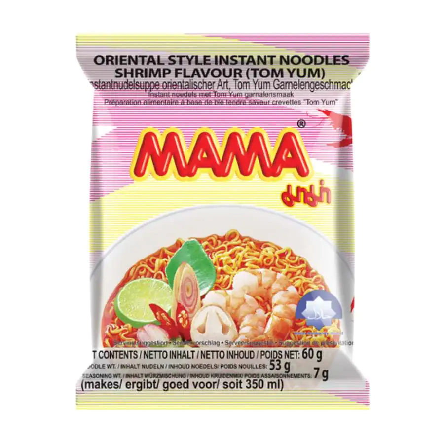 Asiatische Lebensmittel Online-Shop, MAMA Instant Nudeln Tom Yum Geschmack.