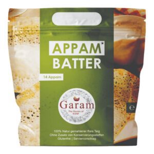 Asiatischer Appam-Teig 750g, glutenfrei, ohne Konservierungsstoffe, asiatische Lebensmittel.