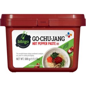 Asiatischer Gochujang 500g, koreanische Chilipaste, scharf, für Gerichte.