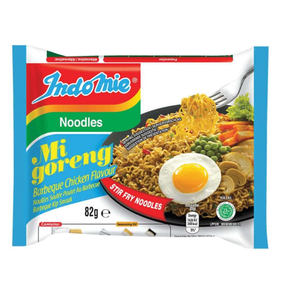 Indomie Mi Goreng BBQ-Nudeln, asiatische Instant-Nudeln, 70g, online kaufen.