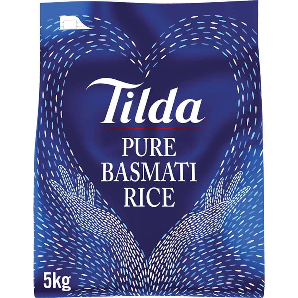 Reisverpackung Tilda Basmati 5kg, asiatische Lebensmittel Online-Shop.