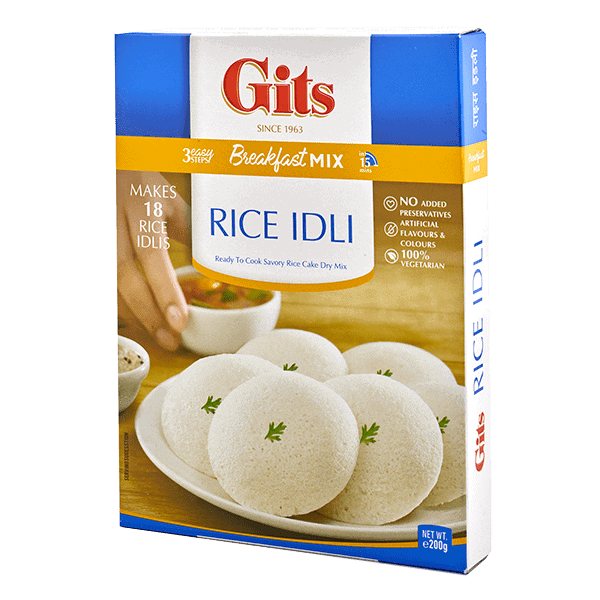 GITS Reis Idli 500g, asiatischer Reismehl für Idlis, vegetarisch, asiatischer Online-Shop.