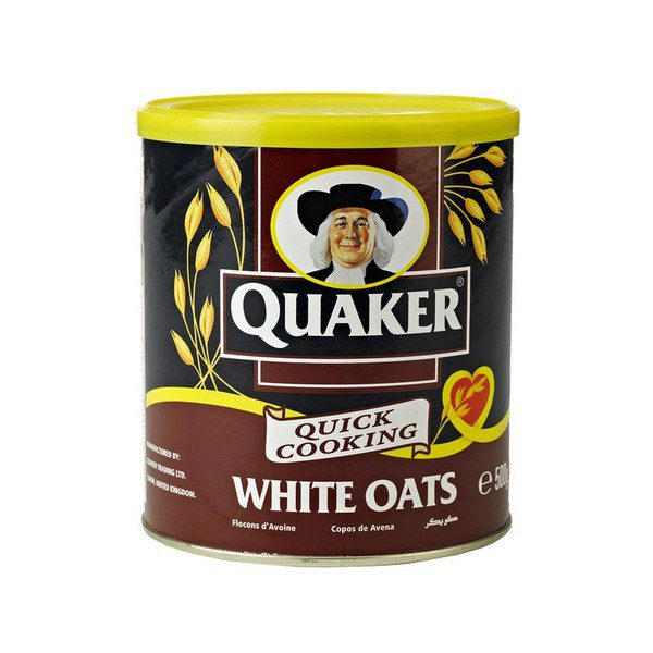 Asiatischer Lebensmittel Online-Shop. Quaker Weißer Hafer 500g in Dose.