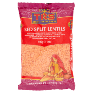 Asiatischer Lebensmittelladen - Rote Linsen, 500g, asiatische Lebensmittel online kaufen.