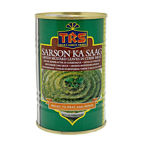 Asiatische Lebensmittel Online-Shop - TRS Sarson Ka Saag 800g in Dose.