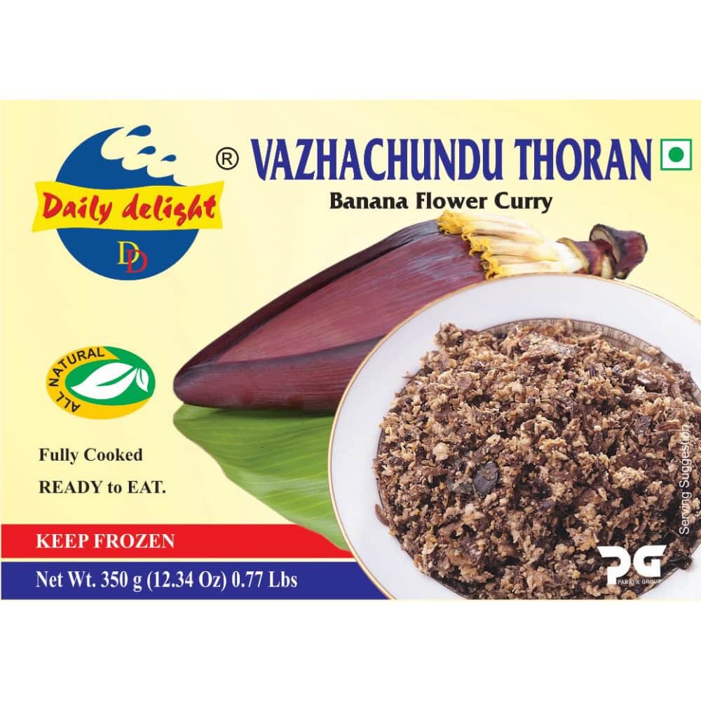 Asiatischer Lebensmittel Online-Shop, Thoran Bananenblüte Curry, 454g, tiefgefroren.
