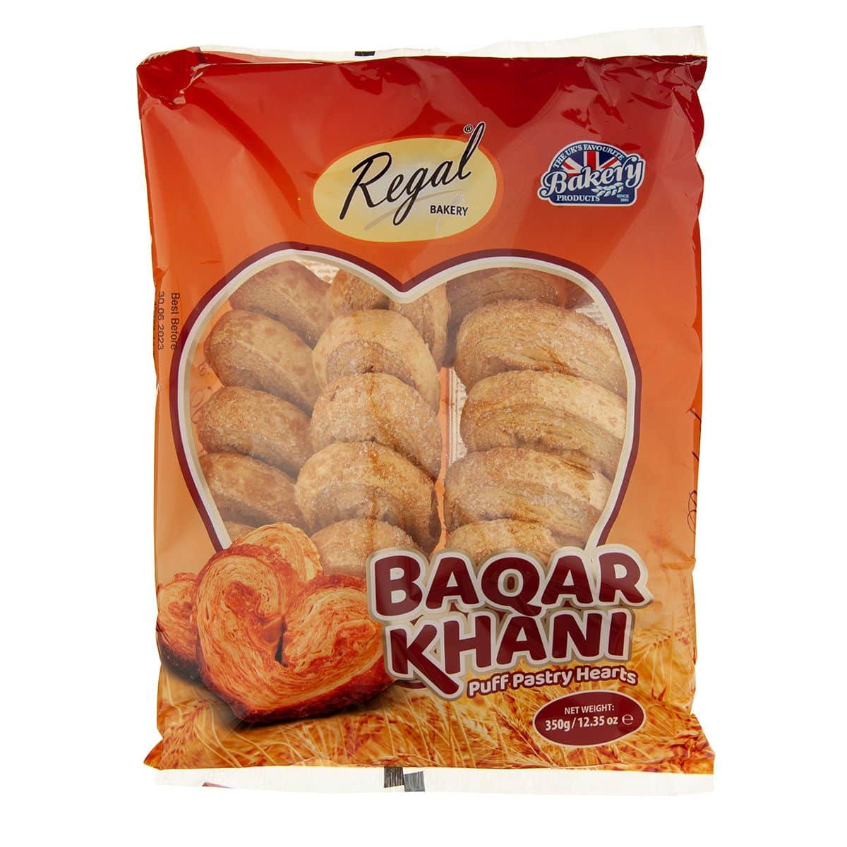 Asiatischer Lebensmittelladen - Baqar Khani Gebäck 350g, authentischer Snack aus dem asiatischen Onl.