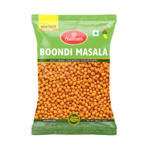 Asiatische Lebensmittel Online-Shop, Boondi Masala Gewürzpackung, Haldiram's.