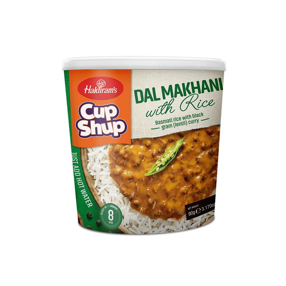 Asiatischer Lebensmittelladen - Dal Makhani mit Reis, 90g.