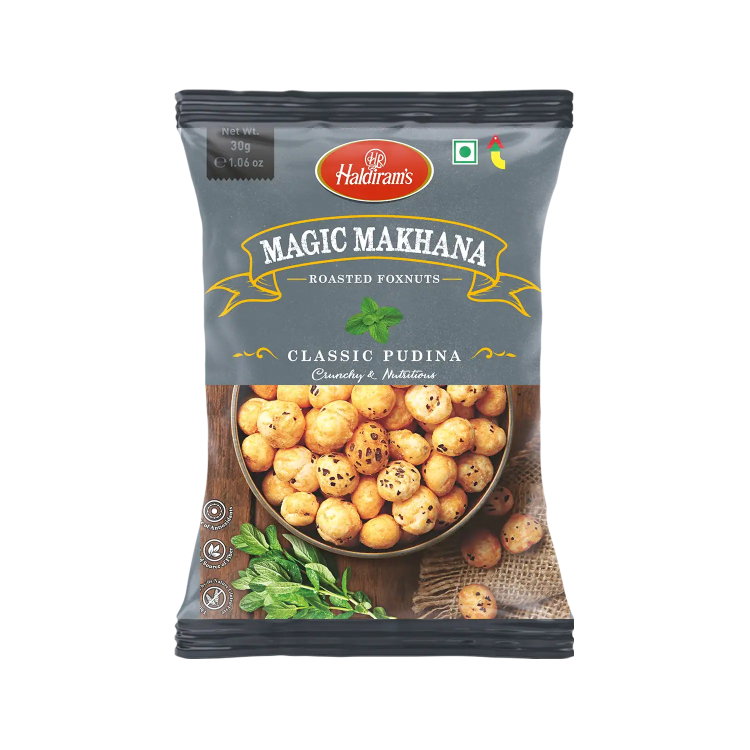 Asiatische Lebensmittel Online-Shop - Magic Makhana Classic Pudina 30g.