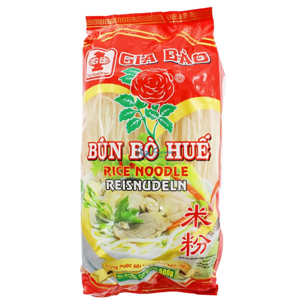 Reisnudeln 2mm, 500g, asiatische Lebensmittel, Online-Shop.