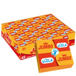 Asiatischer Lebensmittelladen mit JUMBO Vitamin-Tabletten.