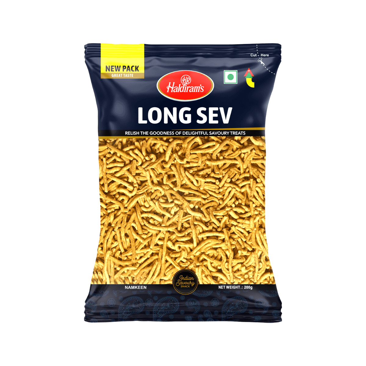 Asiatischer Long Sev Snack im Online-Shop, asiatische Lebensmittel.