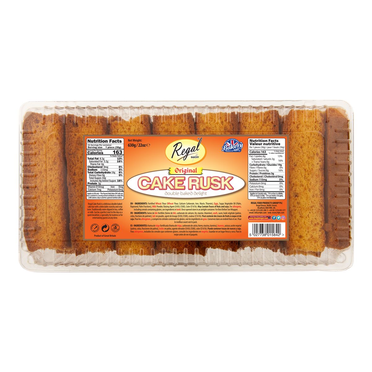Asiatischer Lebensmittelladen - Kuchenzwieback in Verpackung, asiatische Lebensmittel online kaufen.