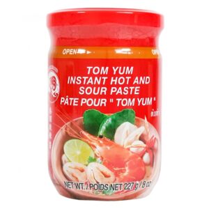 Asiatische Lebensmittel Online-Shop, Tom Yum Paste 227g, scharfe Suppe.