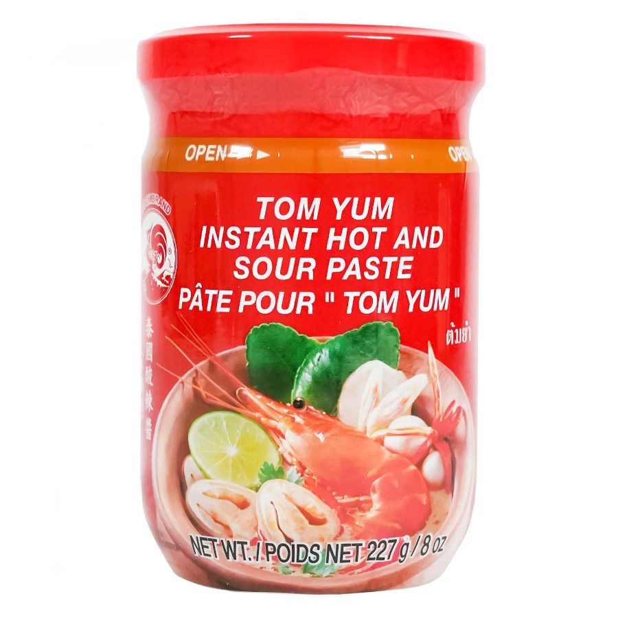 Asiatische Lebensmittel Online-Shop, Tom Yum Paste 227g, scharfe Suppe.