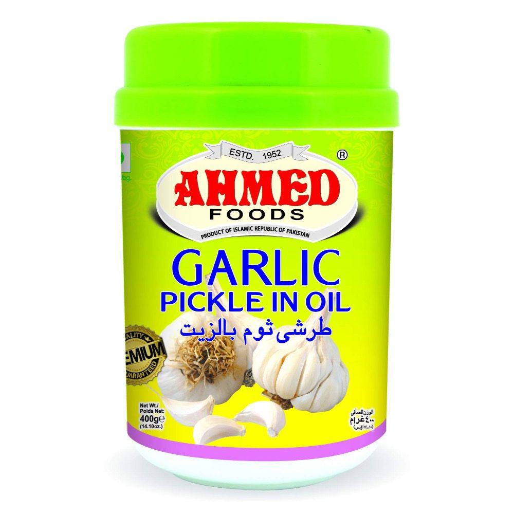 Asiatische Lebensmittel Online-Shop, Knoblauch Pickle in Öl, 1 kg.