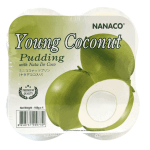 Asiatischer Kokosnuss Pudding, asiatische Lebensmittel Online-Shop.