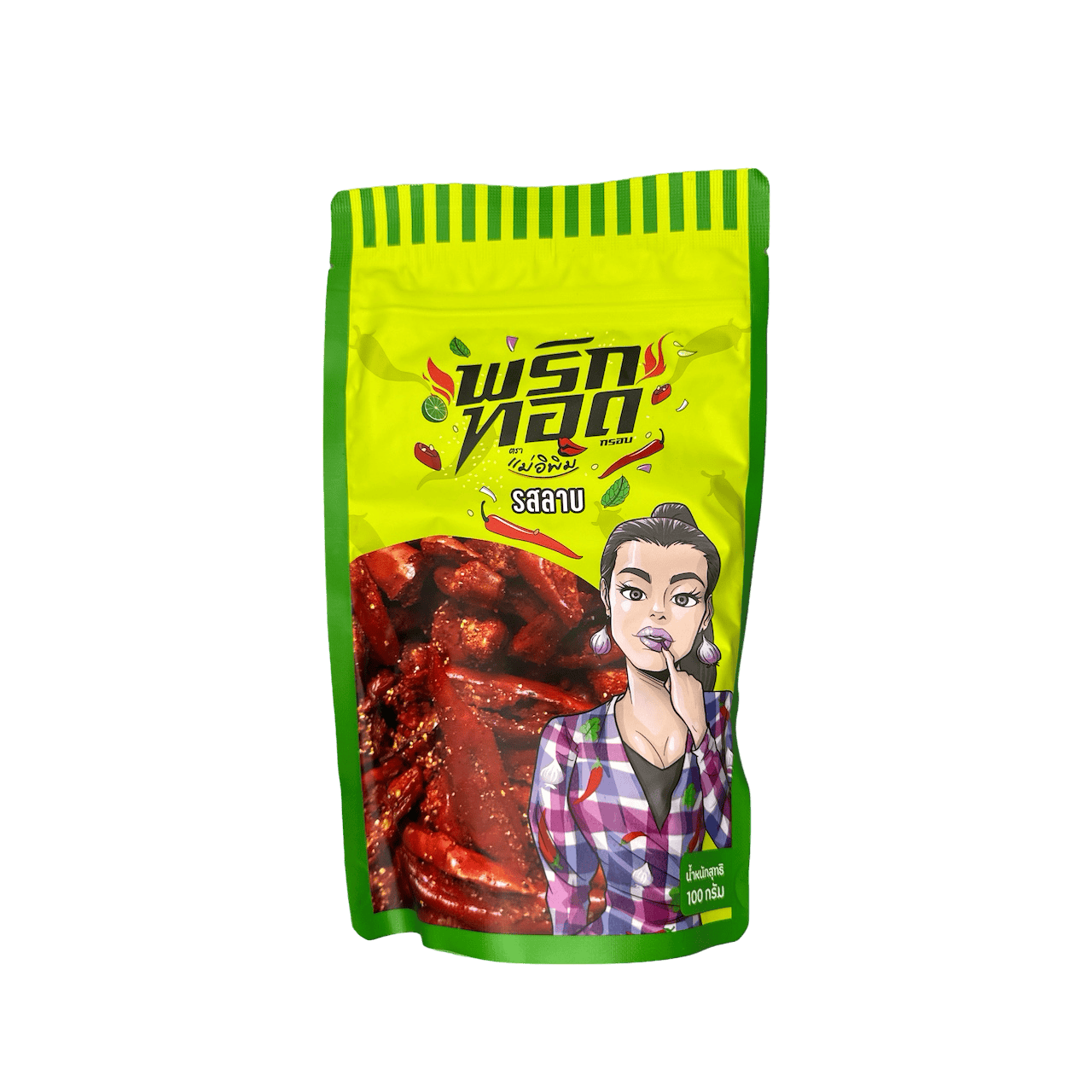 Asiatischer Lebensmittel Online-Shop, Tom Yum Snack, scharf, würzig, 100g.