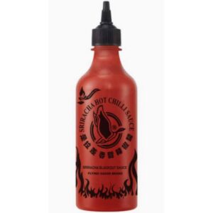 Sriracha Blackout Sauce Flasche, asiatische Lebensmittel Online-Shop.