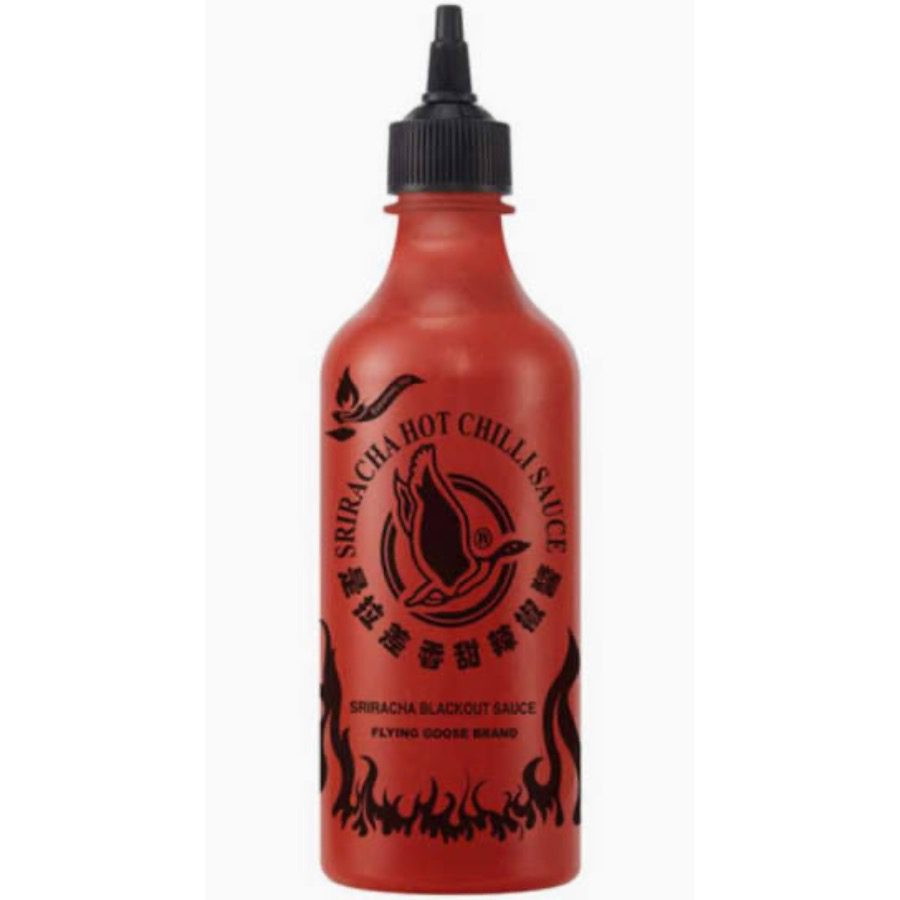 Sriracha Blackout Sauce Flasche, asiatische Lebensmittel Online-Shop.