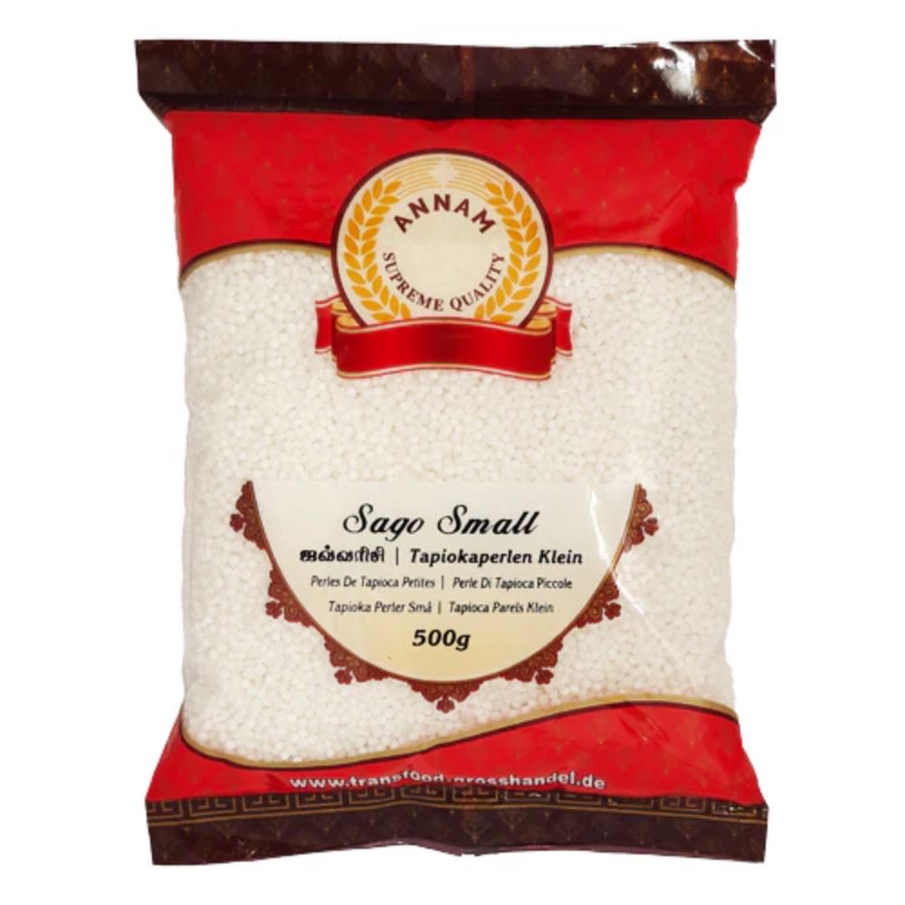 Asiatischer Lebensmittelladen - Sago Small 500g, asiatische Lebensmittel online kaufen.