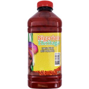 Nigerian Heritage Palmöl 2L, asiatische Lebensmittel, Palmöl, Nigeria.