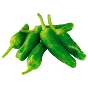 Frische grüne Chilis für asiatische Gerichte im Online-Shop.