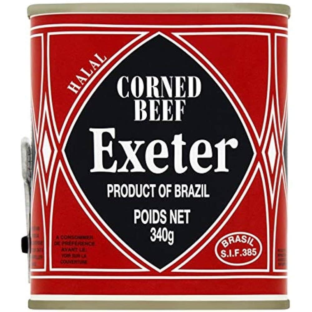 Asiatische Lebensmittel Online-Shop, Corned Beef 340g, Brasil, halal.